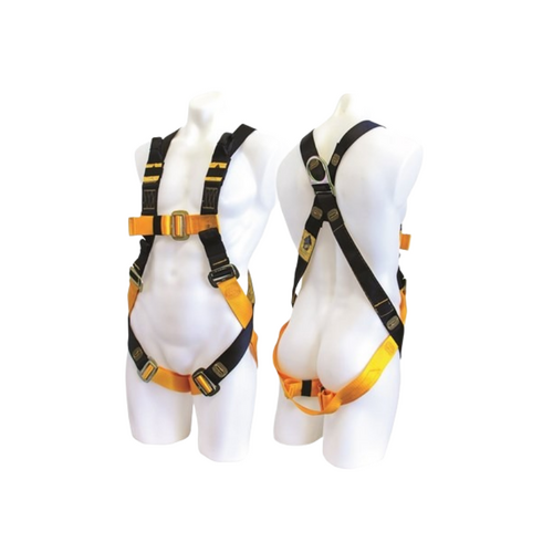 WORKWEAR, SAFETY & CORPORATE CLOTHING SPECIALISTS Basic Fully Body Harness C/W Front Fall Arrest Loops