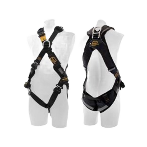WORKWEAR, SAFETY & CORPORATE CLOTHING SPECIALISTS Evolve Cross Over Harness C/W Rear & Front Fall Arrest Ds & Upper & Lower Adjustment
