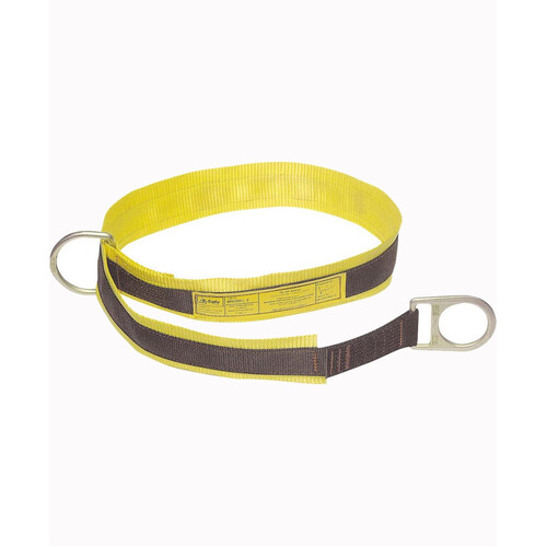 WORKWEAR, SAFETY & CORPORATE CLOTHING SPECIALISTS - 1.5MT TIE OFF ADAPTOR WEBBING C/W REEVABLE D'S