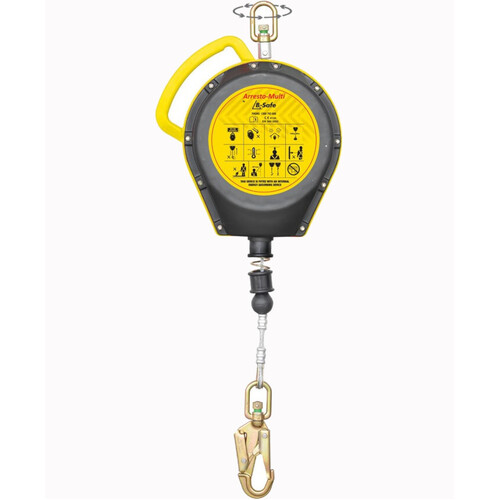 WORKWEAR, SAFETY & CORPORATE CLOTHING SPECIALISTS B-SAFE ARRESTO INERTIA REEL (SRL), 140KG X 15M CABLE