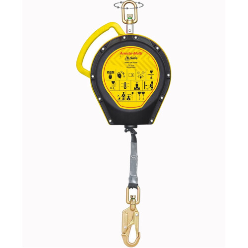WORKWEAR, SAFETY & CORPORATE CLOTHING SPECIALISTS B-SAFE ARRESTO INERTIA REEL (SRL), 140KG X 3.5M WEBBING