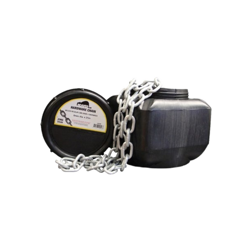 WORKWEAR, SAFETY & CORPORATE CLOTHING SPECIALISTS Chain General Link Self Colour 25kg Drumpack 6mm Approx 35M