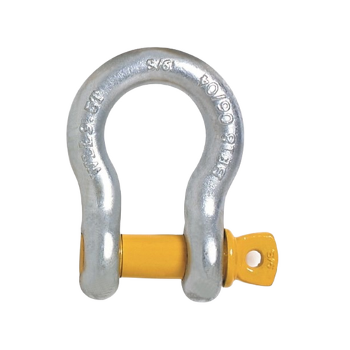 WORKWEAR, SAFETY & CORPORATE CLOTHING SPECIALISTS Shackle Bow Grade S Galvanised 11x13mm WLL 1.5T