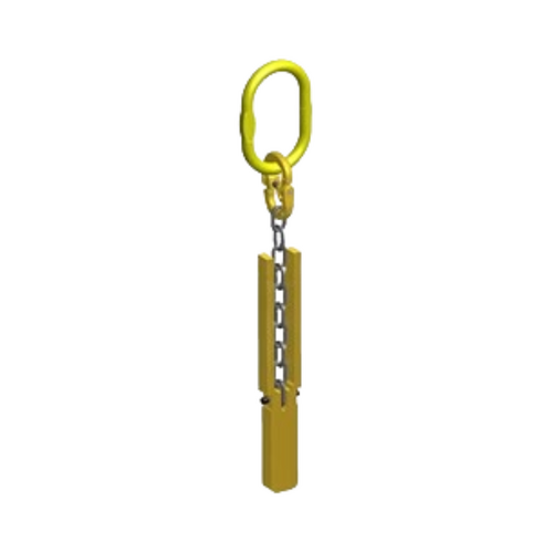 WORKWEAR, SAFETY & CORPORATE CLOTHING SPECIALISTS - 2.5T Pipe Lifter Assembly C/W 8mm Chain And Head Ring