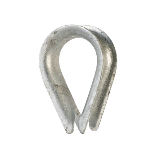 WORKWEAR, SAFETY & CORPORATE CLOTHING SPECIALISTS Thimble Rope Comm Galv 4mm