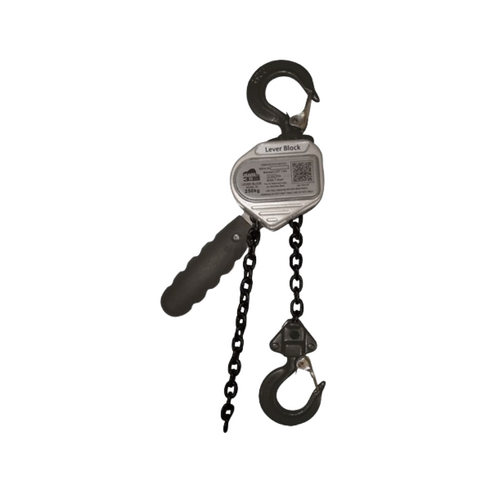 WORKWEAR, SAFETY & CORPORATE CLOTHING SPECIALISTS Lever Block Beaver 3S 500kg 1.5M  Aluminium Gunmetal