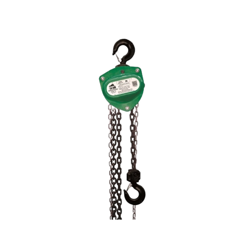 WORKWEAR, SAFETY & CORPORATE CLOTHING SPECIALISTS Chain Block Beaver 3S Overload 2t 3m Green