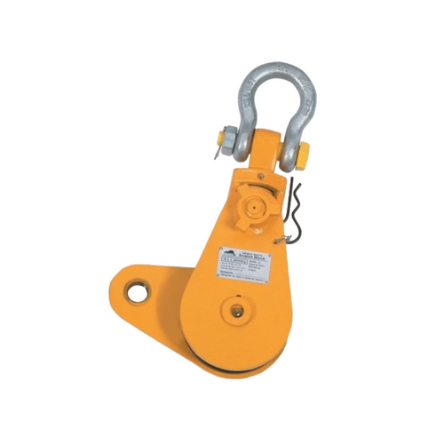 WORKWEAR, SAFETY & CORPORATE CLOTHING SPECIALISTS Super Snatch Block Beaver 275mm 16W 6t / 18W 8t
