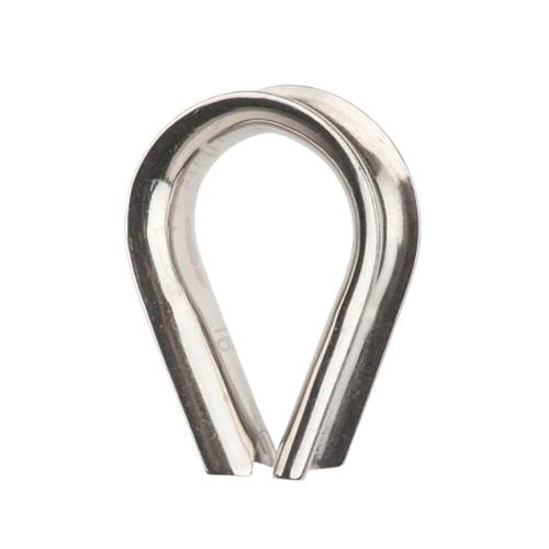 WORKWEAR, SAFETY & CORPORATE CLOTHING SPECIALISTS Wire Rope Thimble Stainless 316Gr 2mm