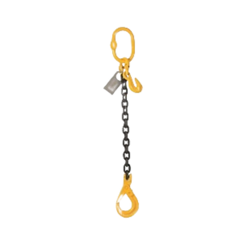 WORKWEAR, SAFETY & CORPORATE CLOTHING SPECIALISTS Csa 10mm 1Leg 2Mtr C/W Clevis Self Locking Hook & Clevis Grab Hook