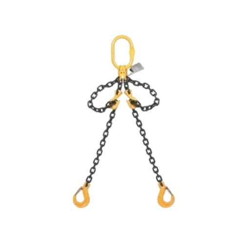 WORKWEAR, SAFETY & CORPORATE CLOTHING SPECIALISTS Csa 10mm 2Leg 1Mtr C/W Clevis Sling Hook & Clevis Grab Hook