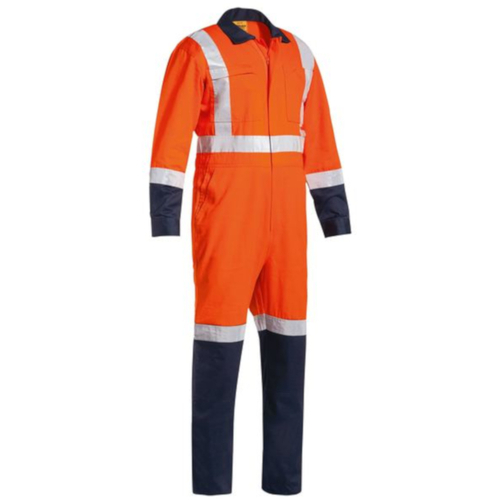 WORKWEAR, SAFETY & CORPORATE CLOTHING SPECIALISTS - TTMC-W TAPED TWO TONE LIGHTWEIGHT COVERALL