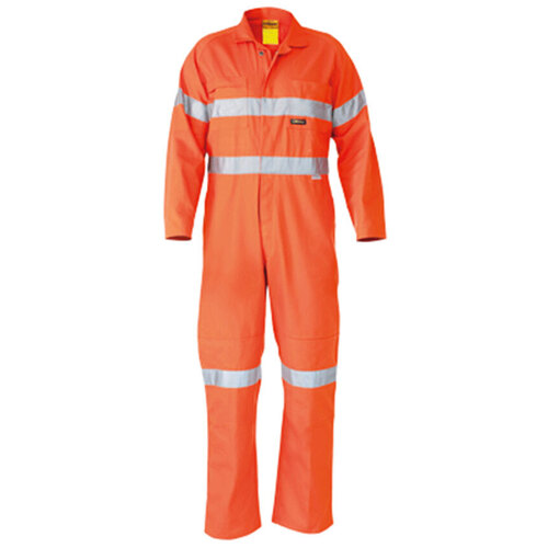 WORKWEAR, SAFETY & CORPORATE CLOTHING SPECIALISTS - HI VIS LIGHTWEIGHT COVERALLS 3M REFLECTIVE TAPE