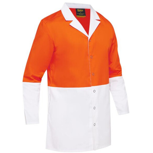 WORKWEAR, SAFETY & CORPORATE CLOTHING SPECIALISTS TWO TONE HI VIS DUST COAT