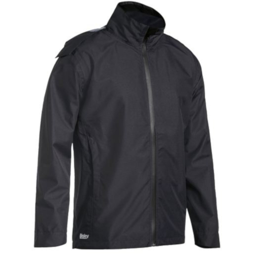 WORKWEAR, SAFETY & CORPORATE CLOTHING SPECIALISTS - LIGHTWEIGHT MINI RIPSTOP RAIN JACKET WITH CONCEALED HOOD (WATERPROOF)