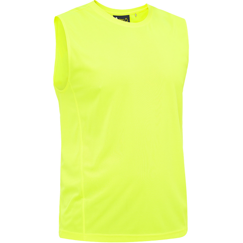 WORKWEAR, SAFETY & CORPORATE CLOTHING SPECIALISTS Recycled Hi Vis Muscle Tank