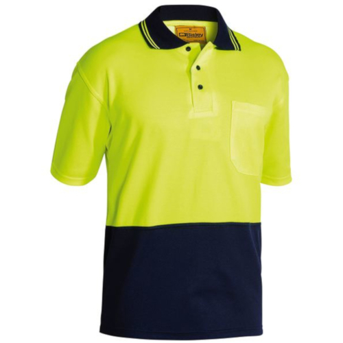 WORKWEAR, SAFETY & CORPORATE CLOTHING SPECIALISTS - HI VIS POLO SHIRT - SHORT SLEEVE