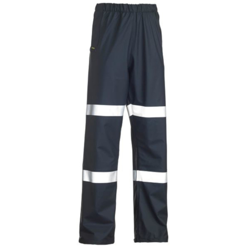 WORKWEAR, SAFETY & CORPORATE CLOTHING SPECIALISTS TAPED STRETCH PU RAIN PANT (WATERPROOF)