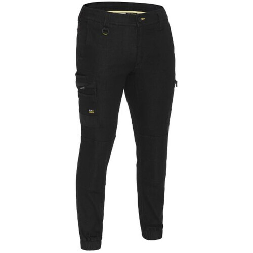 WORKWEAR, SAFETY & CORPORATE CLOTHING SPECIALISTS - Flex And Move Stretch Denim Cargo Cuffed Pants