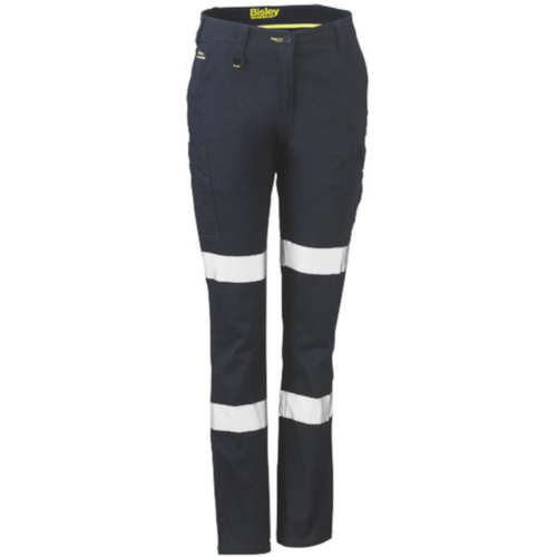 WORKWEAR, SAFETY & CORPORATE CLOTHING SPECIALISTS - WOMENS TAPED COTTON CARGO PANTS