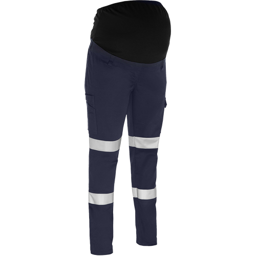WORKWEAR, SAFETY & CORPORATE CLOTHING SPECIALISTS - Women's Taped Stretch Cargo Maternity Pants