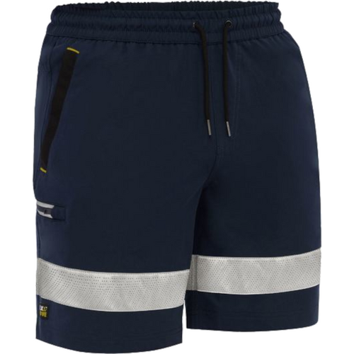 WORKWEAR, SAFETY & CORPORATE CLOTHING SPECIALISTS - Flx & Move Taped 4-Way Stretch Elastic Waist Cargo Short