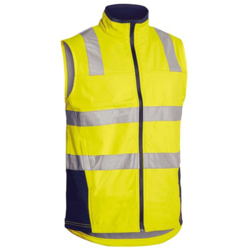 WORKWEAR, SAFETY & CORPORATE CLOTHING SPECIALISTS TAPED HI VIS SOFT SHELL VEST