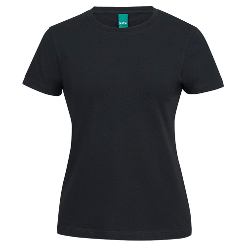 WORKWEAR, SAFETY & CORPORATE CLOTHING SPECIALISTS C of C LADIES COTTON S/S STRETCH TEE
