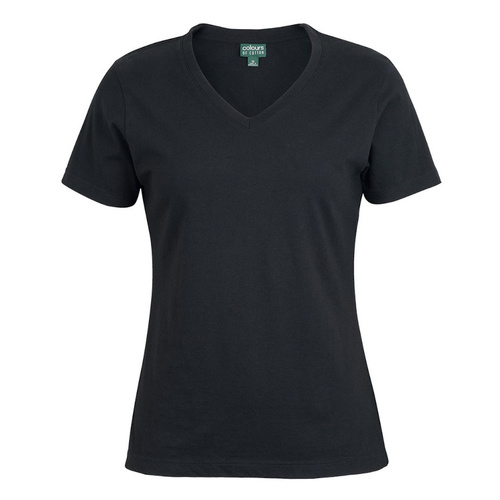 WORKWEAR, SAFETY & CORPORATE CLOTHING SPECIALISTS C OF C LADIES V NECK TEE