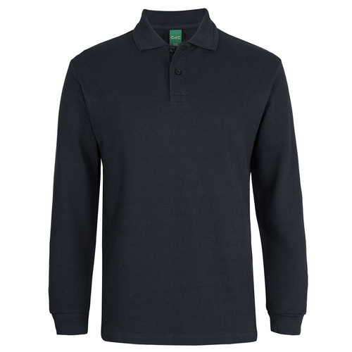 WORKWEAR, SAFETY & CORPORATE CLOTHING SPECIALISTS C of C L/S 320G POPCORN COTTON POLO