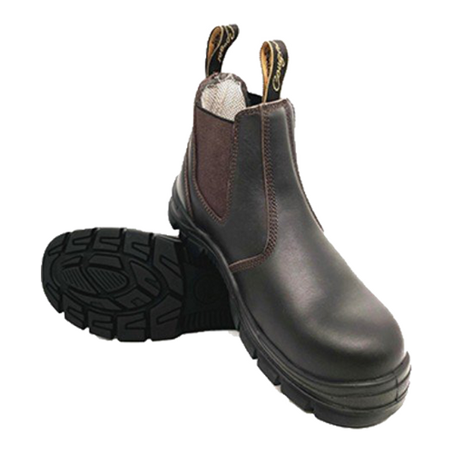 WORKWEAR, SAFETY & CORPORATE CLOTHING SPECIALISTS DUBBO - Cougar Claret Elastic Sided Boot Composite Toe