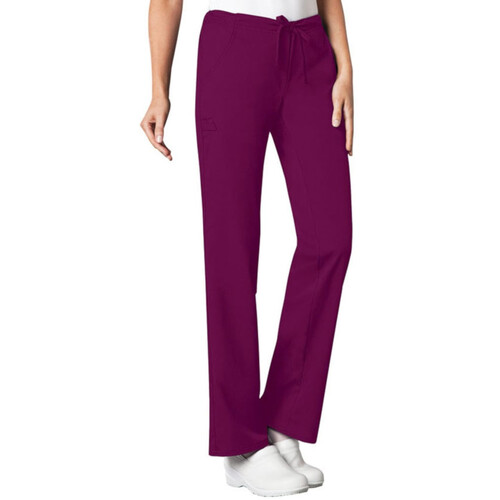 WORKWEAR, SAFETY & CORPORATE CLOTHING SPECIALISTS - Luxe - Scrubs Pants Women's Low Rise Straight Leg Drawstring