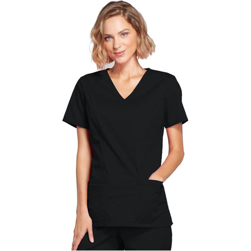 WORKWEAR, SAFETY & CORPORATE CLOTHING SPECIALISTS Women's Core Stretch Mock Wrap Top