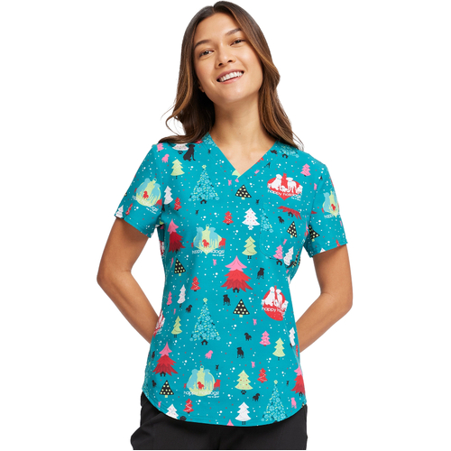 WORKWEAR, SAFETY & CORPORATE CLOTHING SPECIALISTS Christmas Print-Happy Holidogs-XS