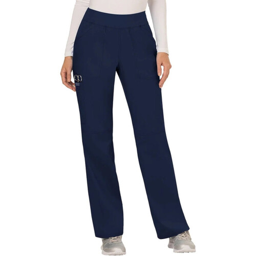 WORKWEAR, SAFETY & CORPORATE CLOTHING SPECIALISTS Revolution - Ladies Mid Rise Pull on Cargo Pant - Petite