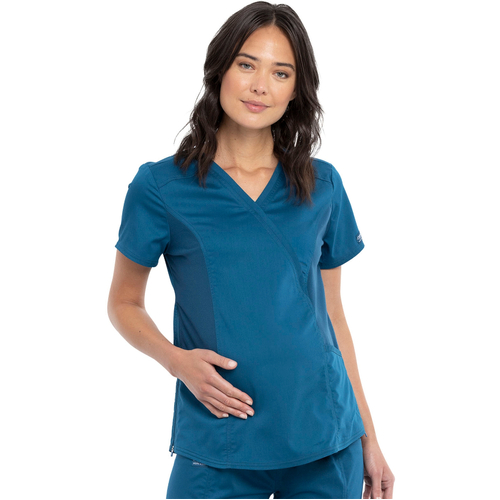 WORKWEAR, SAFETY & CORPORATE CLOTHING SPECIALISTS - Maternity - Mock Wrap Top