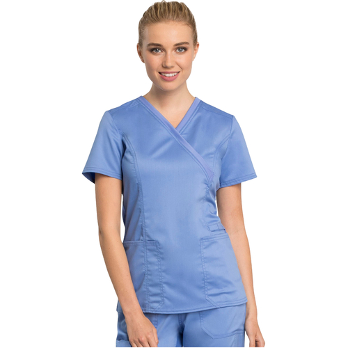 WORKWEAR, SAFETY & CORPORATE CLOTHING SPECIALISTS - MOCK WRAP TOP