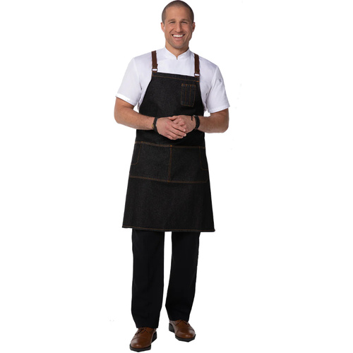 WORKWEAR, SAFETY & CORPORATE CLOTHING SPECIALISTS Memphis Cross Back Bib Apron