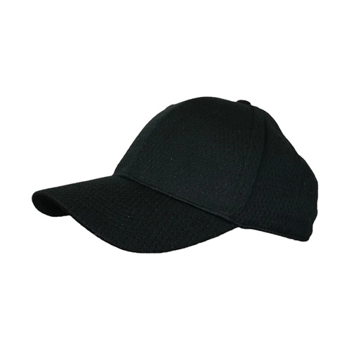 WORKWEAR, SAFETY & CORPORATE CLOTHING SPECIALISTS - Black Cool Vent Baseball Cap