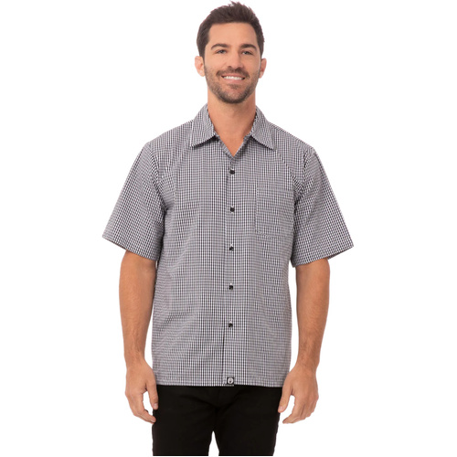 WORKWEAR, SAFETY & CORPORATE CLOTHING SPECIALISTS - Solid Check Cook Shirt