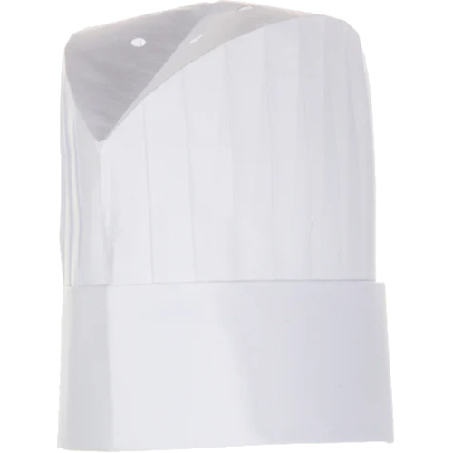 WORKWEAR, SAFETY & CORPORATE CLOTHING SPECIALISTS - Oval Top Pleated Chef Hat, 12