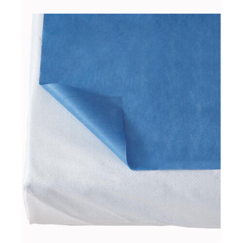 WORKWEAR, SAFETY & CORPORATE CLOTHING SPECIALISTS - SHEETS, DISPOSABLE SHEET CELLO 197CM X 100CM, 10PK