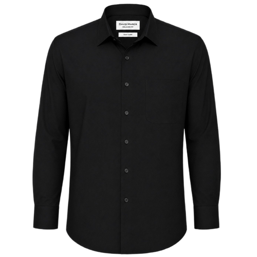 WORKWEAR, SAFETY & CORPORATE CLOTHING SPECIALISTS - MENS LONG SLEEVE RELAX FIT POCK POP