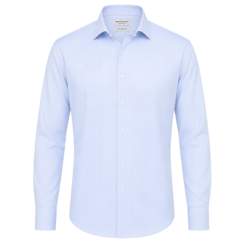WORKWEAR, SAFETY & CORPORATE CLOTHING SPECIALISTS DAVID MARCS MNS LS TAILORED FIT DOB