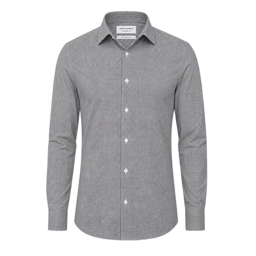 WORKWEAR, SAFETY & CORPORATE CLOTHING SPECIALISTS DAVID MARCS MNS LS TAILORED FIT CHECK