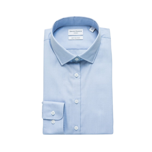 WORKWEAR, SAFETY & CORPORATE CLOTHING SPECIALISTS - DAVID MARCS WMS LS WOMENS FIT DOB