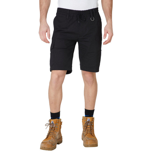 WORKWEAR, SAFETY & CORPORATE CLOTHING SPECIALISTS MENS ELASTIC UTILITY SHORT
