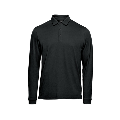 WORKWEAR, SAFETY & CORPORATE CLOTHING SPECIALISTS Men's Nevada L/S Micro Pique Polo