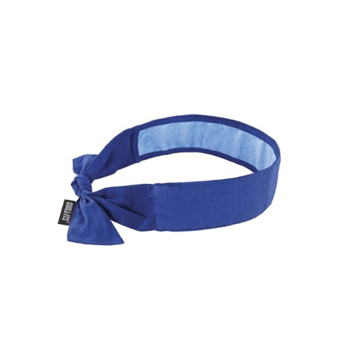 WORKWEAR, SAFETY & CORPORATE CLOTHING SPECIALISTS Chill-Its 6700CT Cooling Bandana - Solid Blue