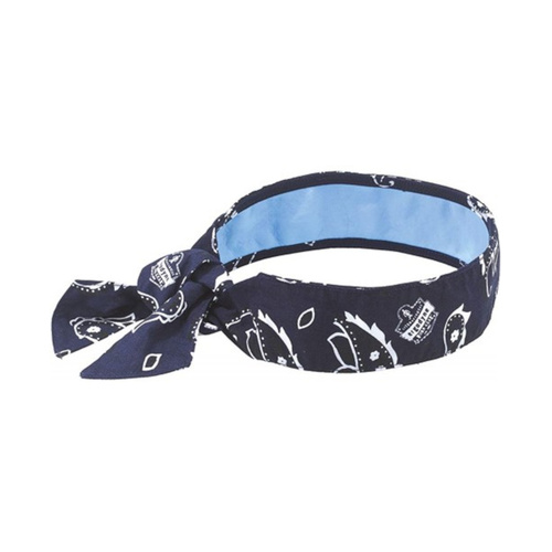 WORKWEAR, SAFETY & CORPORATE CLOTHING SPECIALISTS Chill-Its 6700 Cooling Bandana - Western Navy